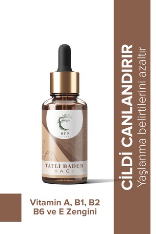 Tatlı Badem Yağı %100 Saf Ve Soğuk Sıkım