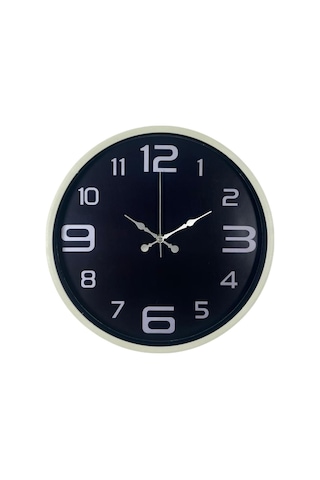 Krem Standart 36 Cm Duvar Saati Diğer 26482077