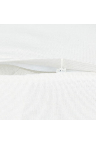 Evidea Soft Ethnic Saçak Detaylı Kırlent - Beyaz - 40x40 Cm Beyaz