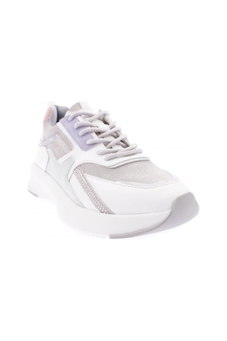 Dgn 68125-22y Kadın Bağcıklı Sneakers Ayakkabı Beyaz Multi Yeşil