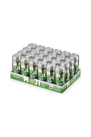Rival Moji Limon Ve Nane Aromalı Gazlı İçecek 250 Ml 24'lü