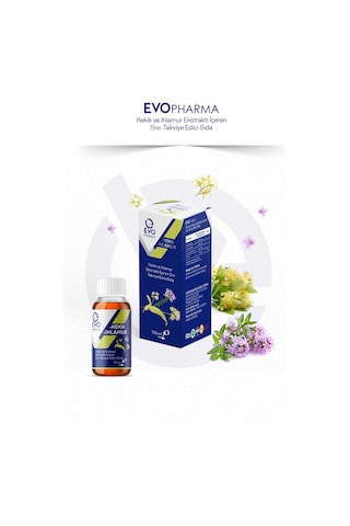 Evo Pharma Evopharma Kekik Ve Ihlamur Ekstraktı Içeren Sıvı Takviye Edici Gıda 100 ML