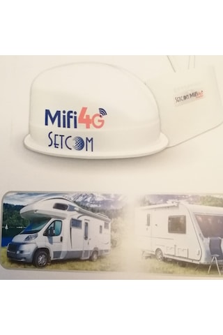 Setcom Karavan Ve Tekneler İçin Setcom 4g Mifi Sinyal Güçlendirici İnter