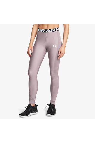 Under Armour Heat Gear Rib Kadın Mor Antrenman Taytı - 1388693 Mor