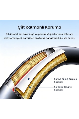 Veggieg Xlr Erkek Dişi Profesyonel Mikrofon Kablosu Hi-fi Ses Kalitesi Ofc Bakır Enstrüman Ses Kablosu 5 Metre