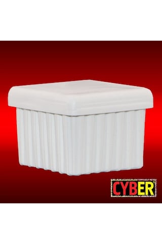 40X40 Plastik Iç Tapa Beyaz