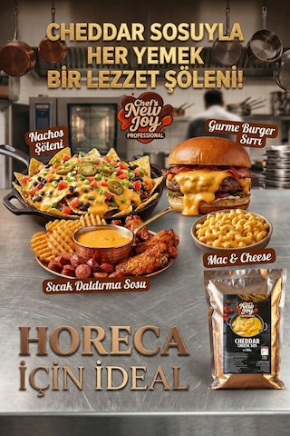 Cheddar Sos 1000 G X 12 Adet - 1 Koli Koli Bazlı Avantaj Paketi