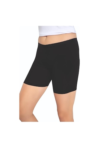 Lüx Drm Bayan Bambu Ağlı Büyük Beden Diz Üstü Kısa Tayt 3003 001