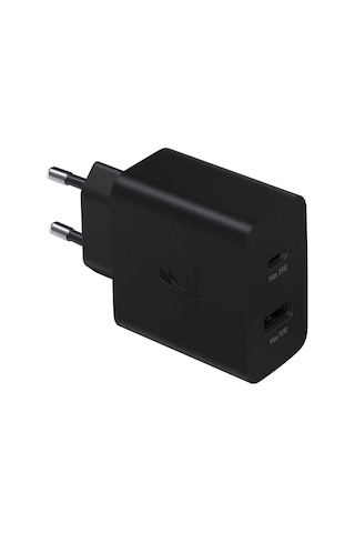 Samsung Uyumlu EP­TA220N Wall İkili Hızlı Şarj Adaptörü (35W­15W) ­ Siyah