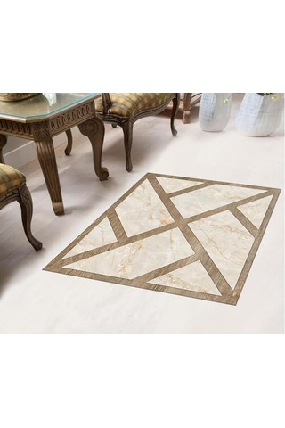 Kaplama Zemin Kaplama Folyosu Dekoratif Folyo 65x65 Cm 24.model Çok Renkli