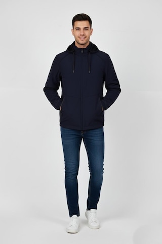 Dynamo Erkek Kapüşonlu Mevsimlik Spor Mont 8077 Bgl-st04919 Lacivert