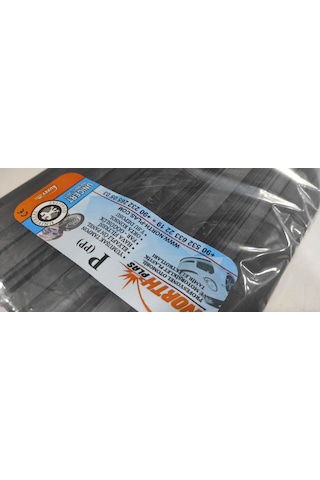 North Plas Plastik Kaynak Elektrodu Pp Geniş Siyah 1 Kg