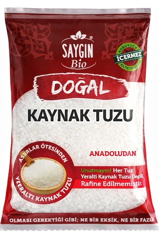 Saygın Doğal Kaynak Tuzu 500 G