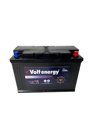 VOLT ENERGY 12 V 100 Amper Deep Cycle Marin Bakımsız Akü
