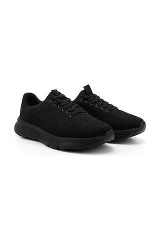 Gönderi(R) Erkek Siyah Triko Bağcıklı Comfort Sneaker Dyma84434154 Siyah