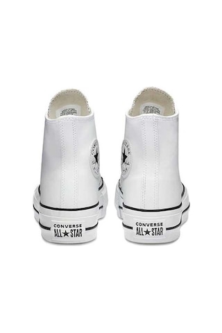 Converse 561676 C Taylor All Star Leather Platform Beyaz Unisex Ayakkabı Beyaz