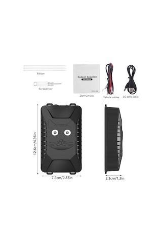 Treasure Ultrasonik Pille Çalışır Sansar Korkutucu