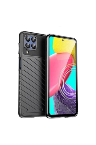 Microcase Galaxy M33 5G Thunder Serisi Kilif - Siyah 559421191