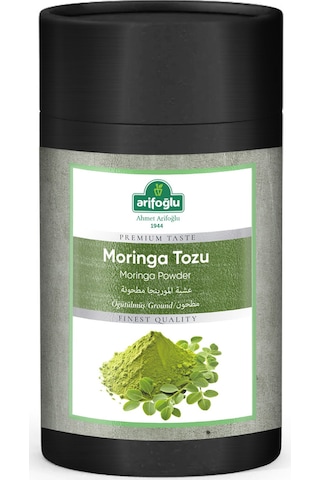 Arifoğlu Moringa Tozu Silindir Kutu 80 G