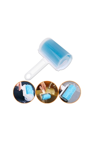 Turunckoli Yıkanabilir Pratik Tüy ve Toz Toplama Rulosu / Elbise Tüy TozKırıntı Toplama Rulosu