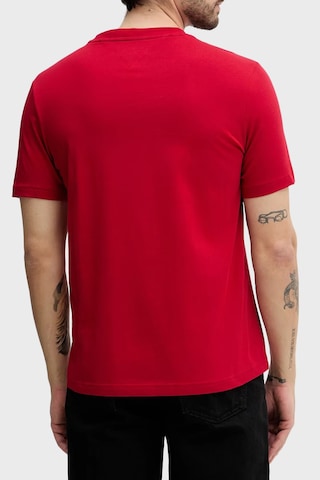 Tommy Hilfiger Erkek T Shirt Mw0mw41456 Xld Kırmızı Kırmızı