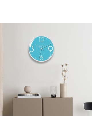 Pazly Yaratıcı Suntek Stil-c Stil Saat Ofis Modern Komik Inç Geriye C 12 Hd Çok Renkli