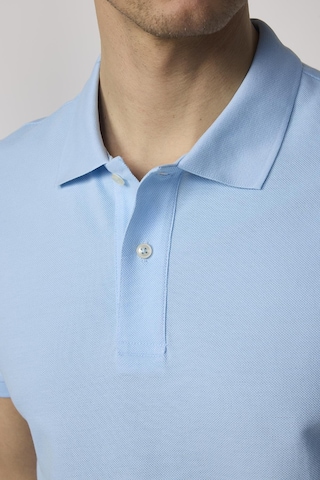 Tudors Erkek Regular Fit Klasik Kesim %100 Pamuk Düz Pike Mavi Polo Yaka Tişört-33011 Mavi