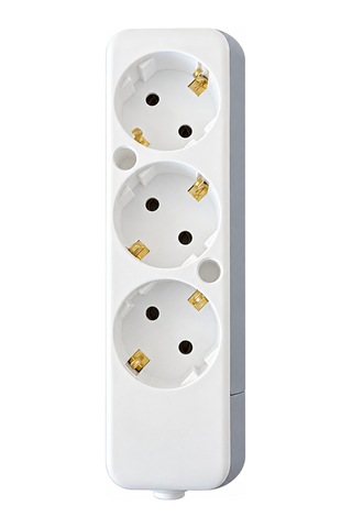 5 Metre 3'lü Topraklı Uzatma Priz 3x1,5 Mm² Tam Bakır Kablo Elektrikli Soba Isıtıcı Ev Ofis Için Güçlü Uzatma Kablosu Beyaz - 939004791 4 - 5 M