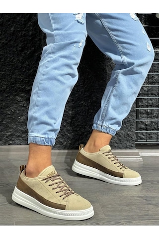 Knack Sneakers Ayakkabı 010 Vizon Süet Vizon