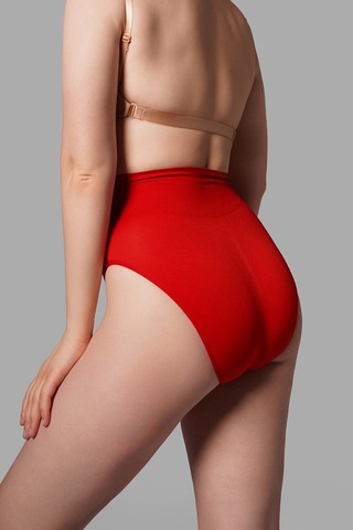 Fit Women Toparlayıcı Yüksek Bel Külot 1010 Kırmızı