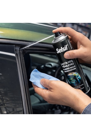 Selsil Lastik Kauçuk Fitil Yenileme Spreyi 200 Ml 24 Adet 24 Adet