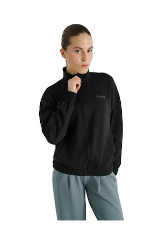 Hummel Sabrina Zip Jacket Kadın Günlük Ceket 922293-2001 Siyah Siyah