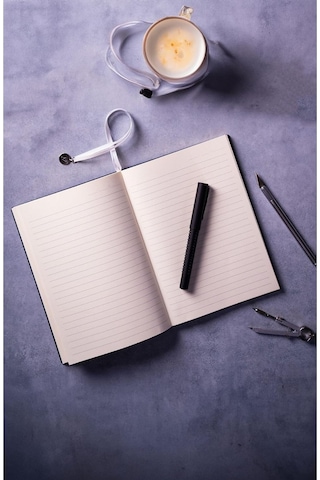 Smyth Classic Esnek Kapak Çizgili Defter, 14.8x21 Cm -gri Genel