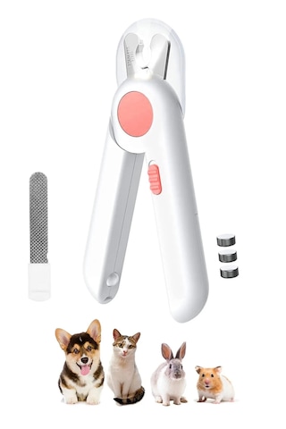 Techtic Led Işıklı Kedi Köpek Tırnak Makası Işıklı Törpülü