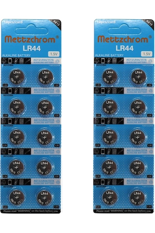 Lazer Oyuncak Pili Ag13 - Lr44 - Sr44 - A76 1.5v Pil 30 Adet