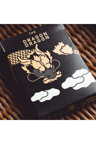 King Star The Dragon Black Premium Oyun Kağıdı Limited Edition Koleksiyonluk İskambil Kartları