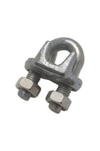 10Mm Halat Klemens 4Adet 10Mm Halat Klemens 4Adet