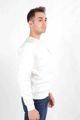Cazador Erkek Sweatshirt Ekru 5140 25ke90000060 E90011 Ekru