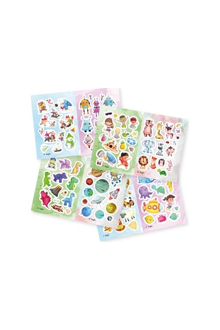 Yükselen Zeka Tükenmeyen Stickers Kitabım