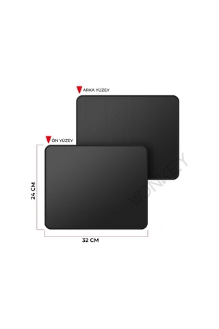 Lexroo Pro - Dikişli Gaming Mouse Pad, Oyuncu Gamer Mousepad, Kaymaz Kauçuk Tabanlı Dikişli Gaming Mouse Pad, Oyuncu Gamer Mousepad, K