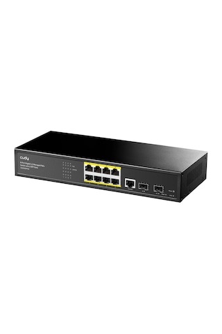 Cudy GS2008PS2 2port Gigabit SFP 1 consol 2 gigabit Combo 8 Port Poe L2 Yönetilebilir Gigabit Switch