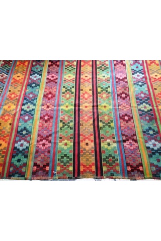 El Dokuması Antika Uşak Kilimi, 6 Metrekare