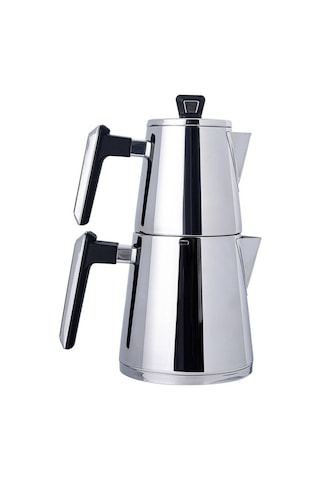 Karaca Powersteel Pro 316+ Space Midi Çelik İndüksiyon Tabanlı Çaydanlık Takımı