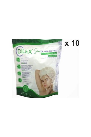 Dilex Hasta Saç Yıkama Bonesi 10 Adet