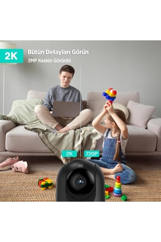 Botslab 360+ C211 2k Pro Wifi 360 Akıllı Güvenlik Kamerası