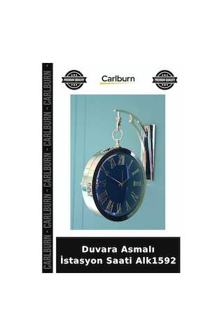 Özel Üretim Dekoratif Duvar Salon Ofis Retro Hediye Duvara Asmalı İstasyon Saati Alk1592 Çok Renkli