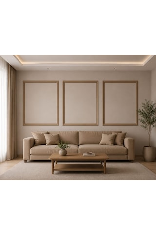 Dekoratif Çıta Desenli Boyanabilir Ham Mdf - 38 Mm Genişlik - 1 Metre Boy 1,8 Cm X 3,8cm X 100cm