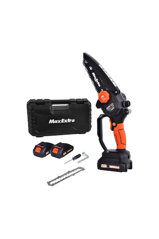 Max Extra MX8006 20V 2.0AH Akülü Dal Kesme Budama Mini Testere