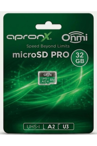 Apronx 32gb Micro Sd A2 U3 Uhs-ı Tf Hafıza Kartı