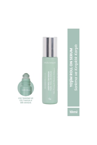 Bade Natural Yeşim Roll On Sıkılaştırıcı Yüz Masaj Serumu 10 ML